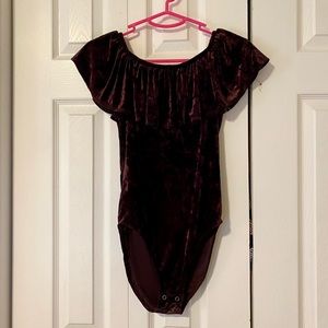 Dark purple bodysuit size small